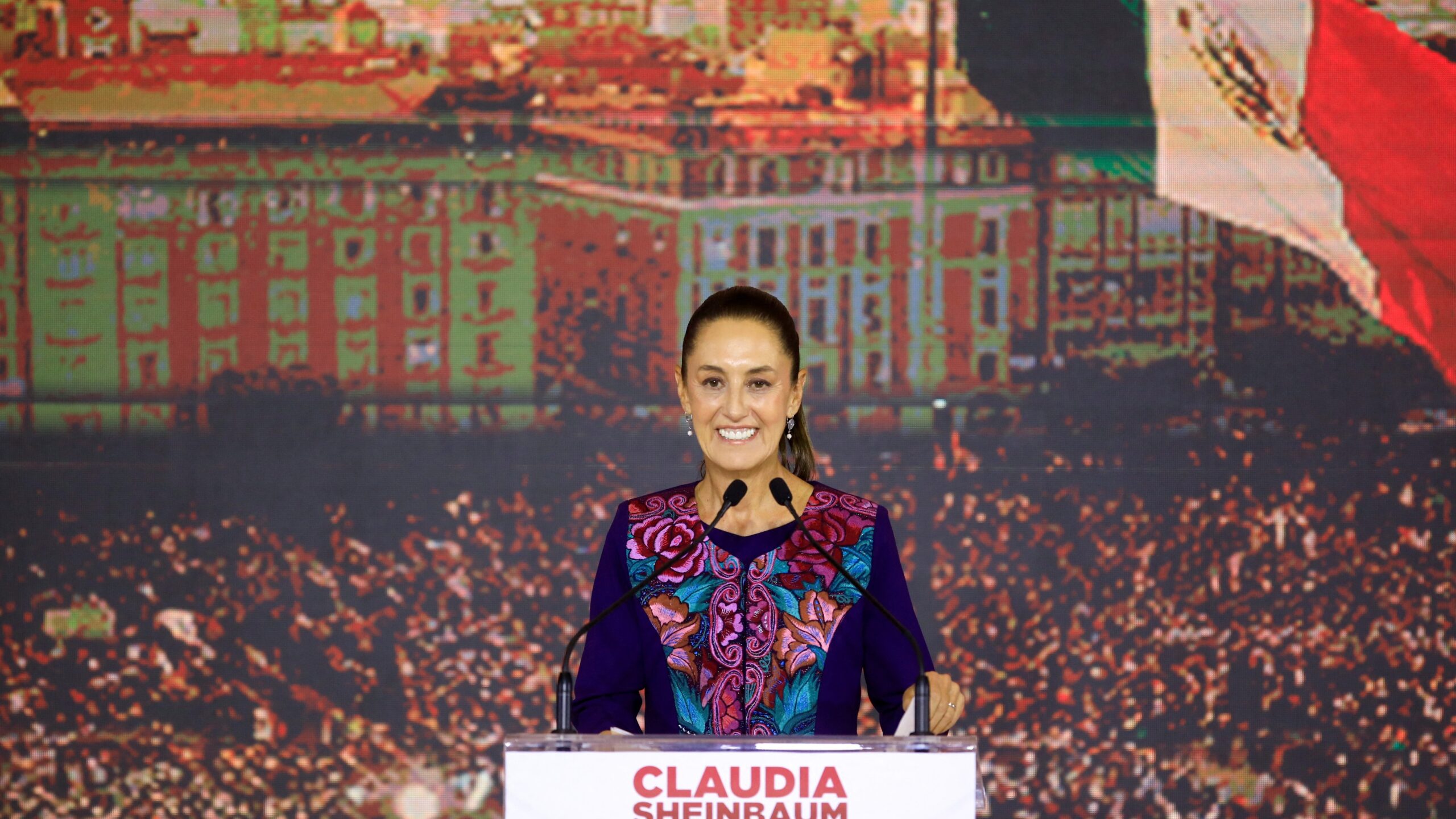 CLAUDIA SHEINBAUM SE CONVIERTE EN LA PRIMERA MUJER PRESIDENTA DE MÉXICO ...